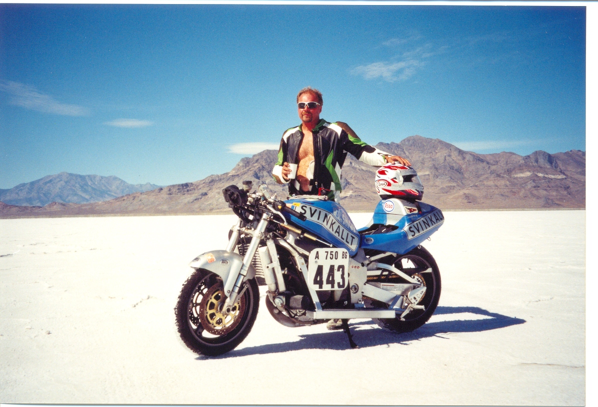Erik SM-vinnare 1991 Super Street Bike